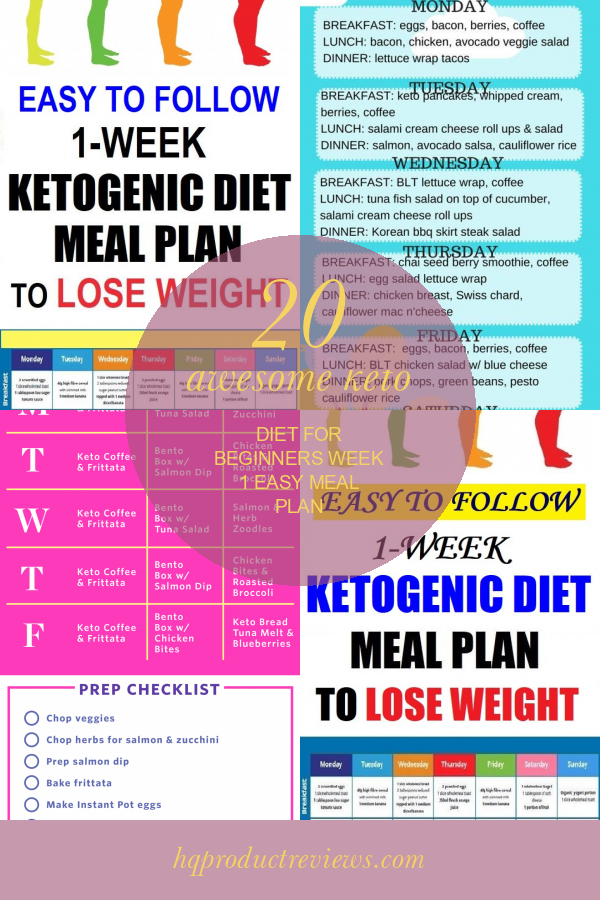 20 Awesome Keto Diet for Beginners Week 1 Easy Meal Plan – Best Product